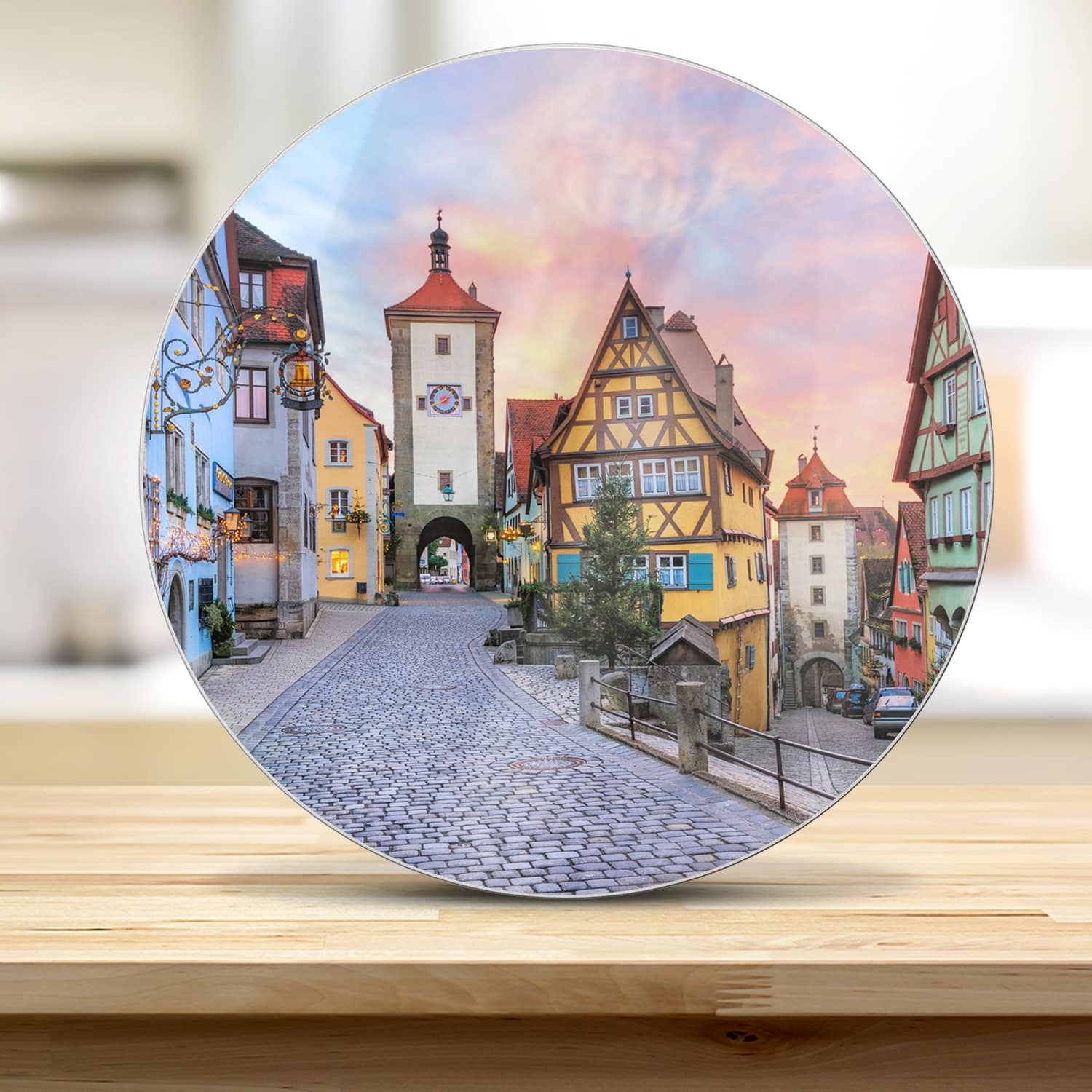 Snijplank Rond - Gehard Glas - Rothenburg ob der Tauber