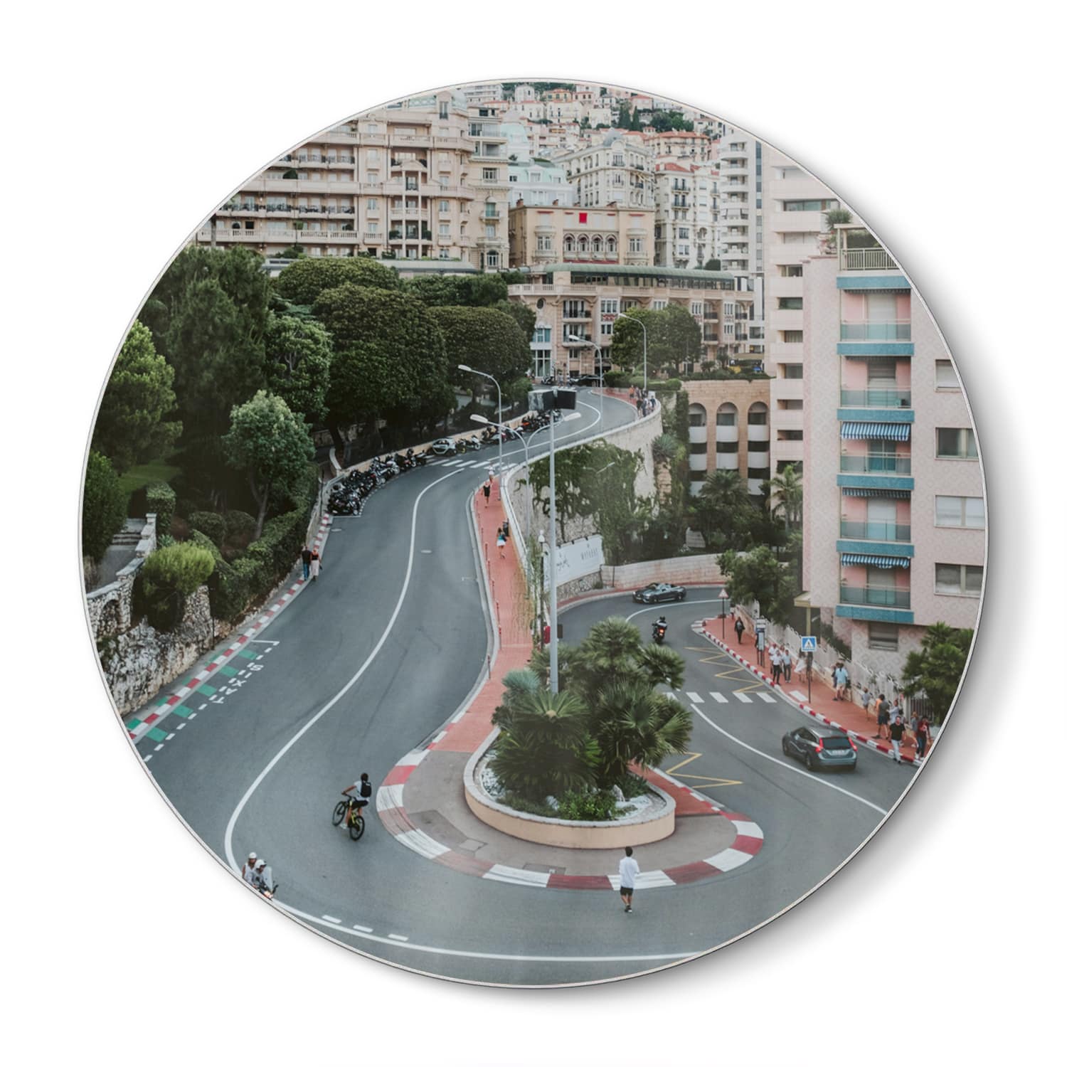 Snijplank Rond - Gehard Glas - Fairmont Hairpin