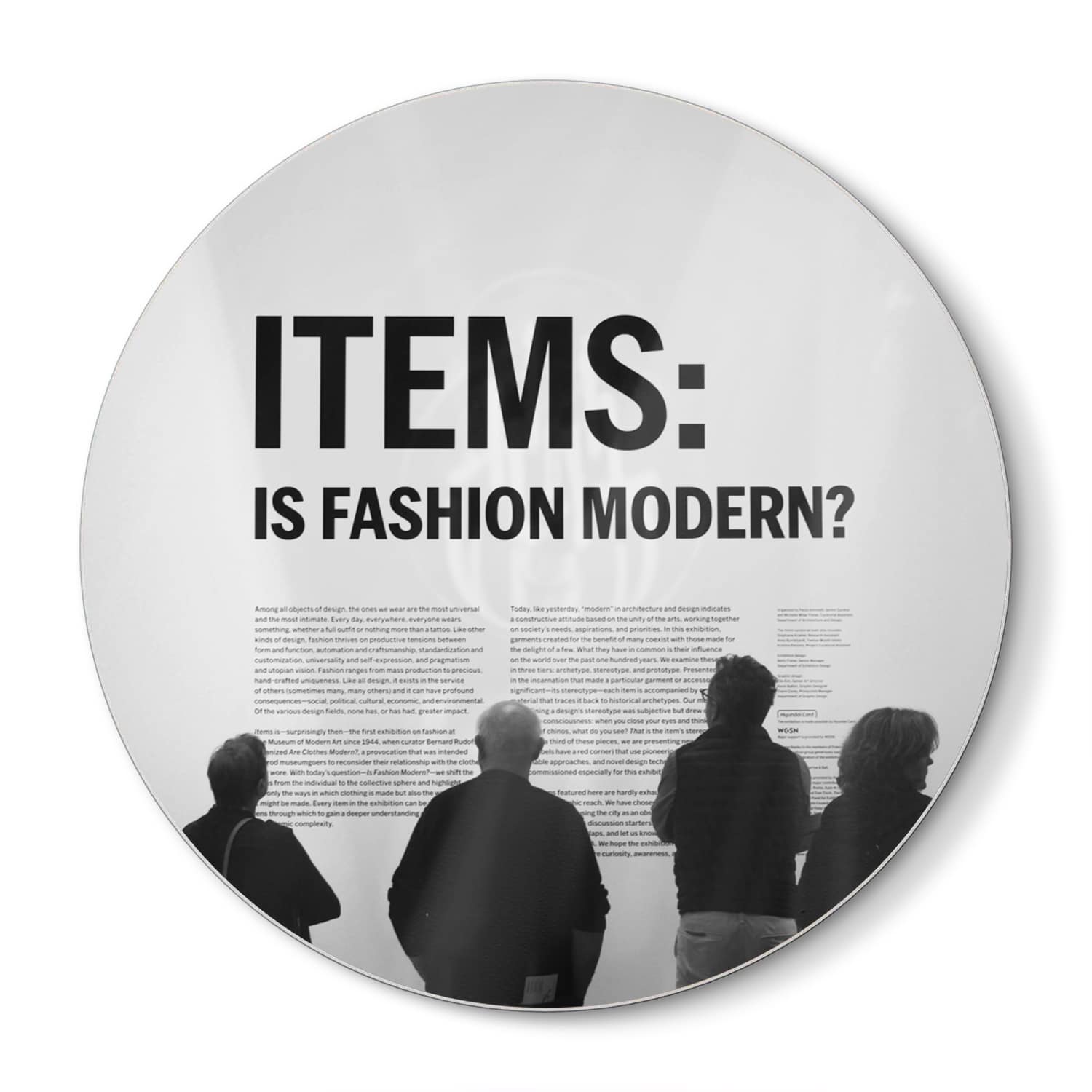 Snijplank Rond - Gehard Glas - Is Fashion Modern?