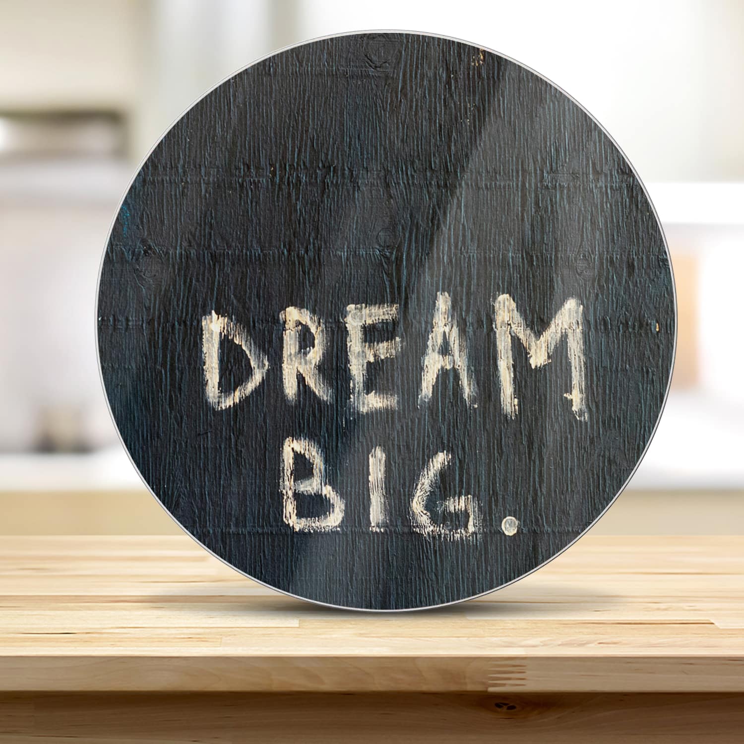 Snijplank Rond - Gehard Glas - Dream Big