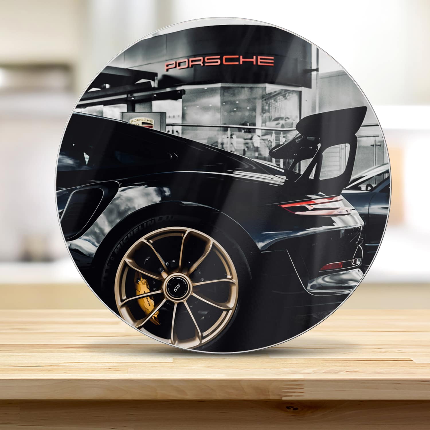 Snijplank Rond - Gehard Glas - Porsche GT3 RS