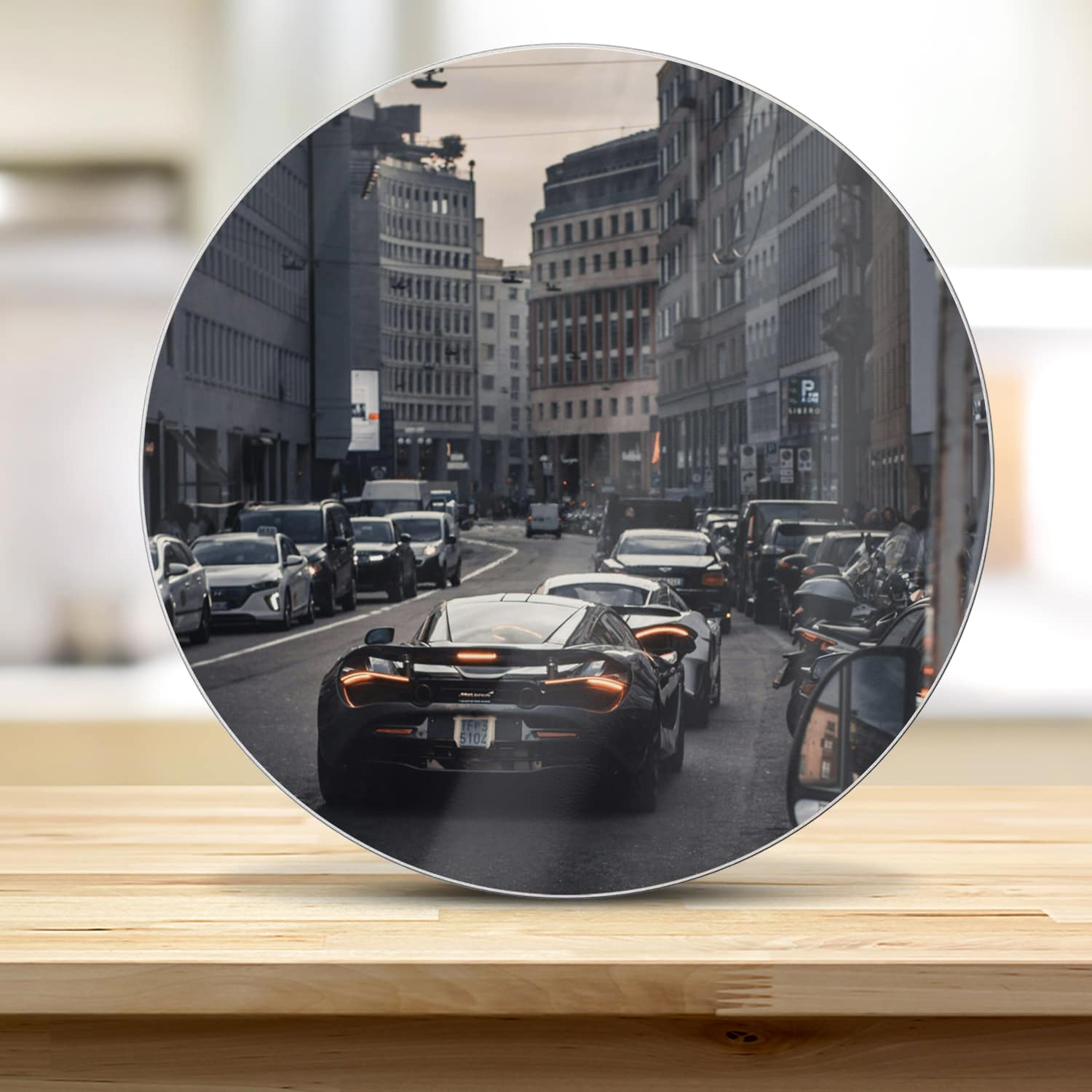 Snijplank Rond - Gehard Glas - McLaren File