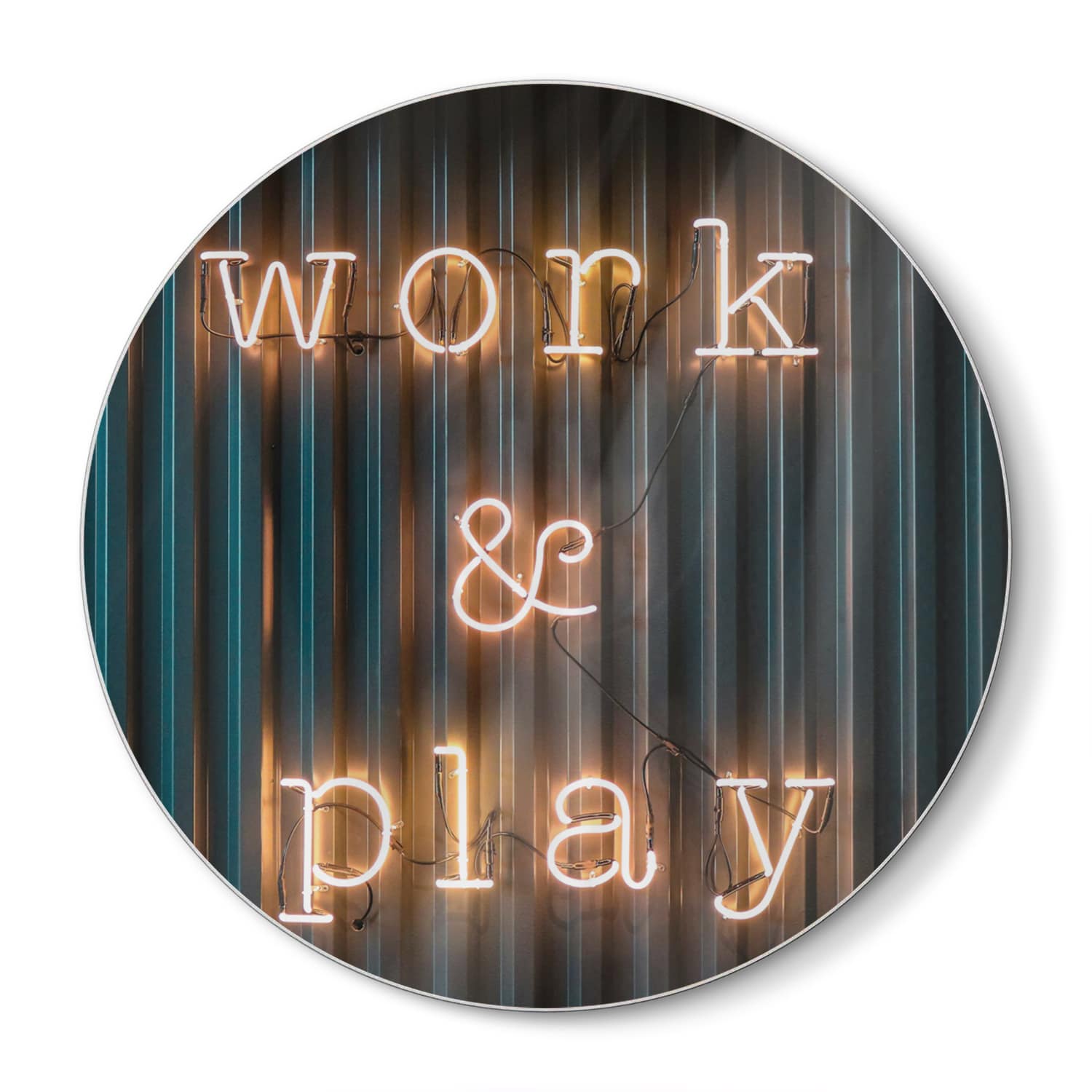 Snijplank Rond - Gehard Glas - Work & Play