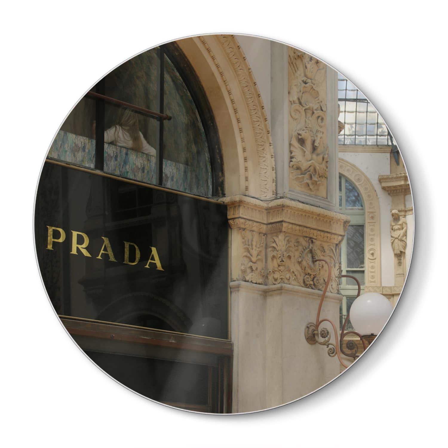 Snijplank Rond - Gehard Glas - Prada Winkel