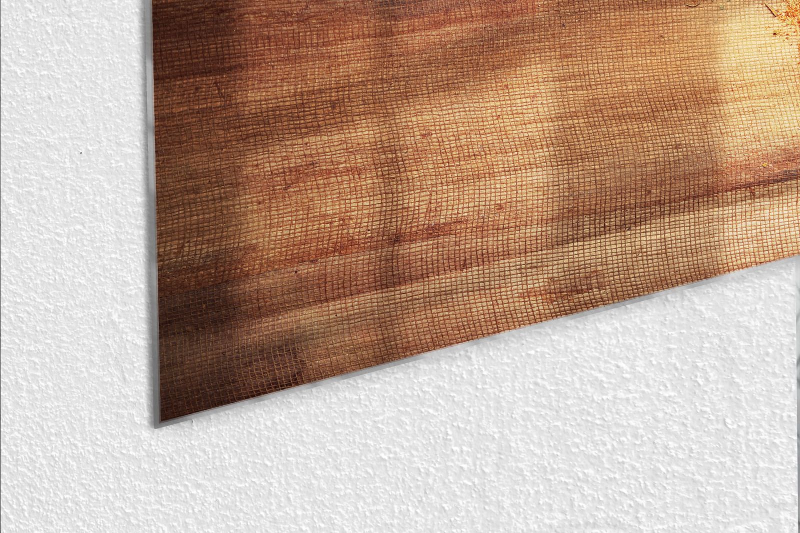 Glazen Whiteboard - Magneetbord - Krasvrij - Kruiden op houten tafel
