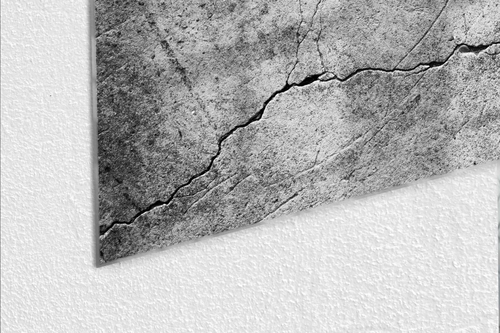 Whiteboard van glas - Magneetbord - Beton