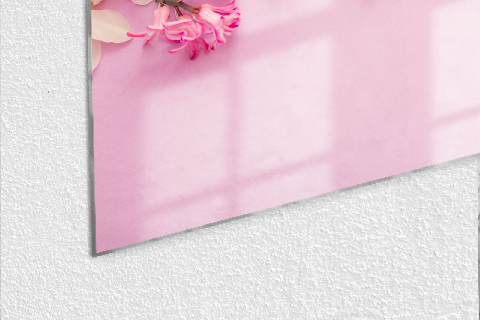 Glazen Whiteboard - Magneetbord - Krasvrij - Lente Bloemen
