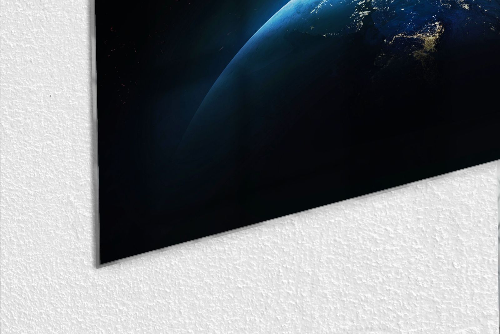 Whiteboard van glas - Magneetbord - Planeet aarde