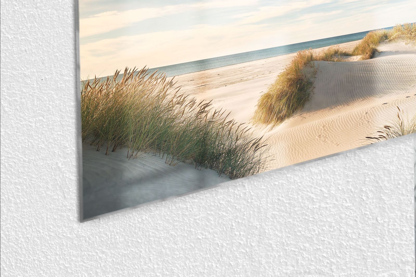 Glazen Whiteboard - Magneetbord - Krasvrij - Strand