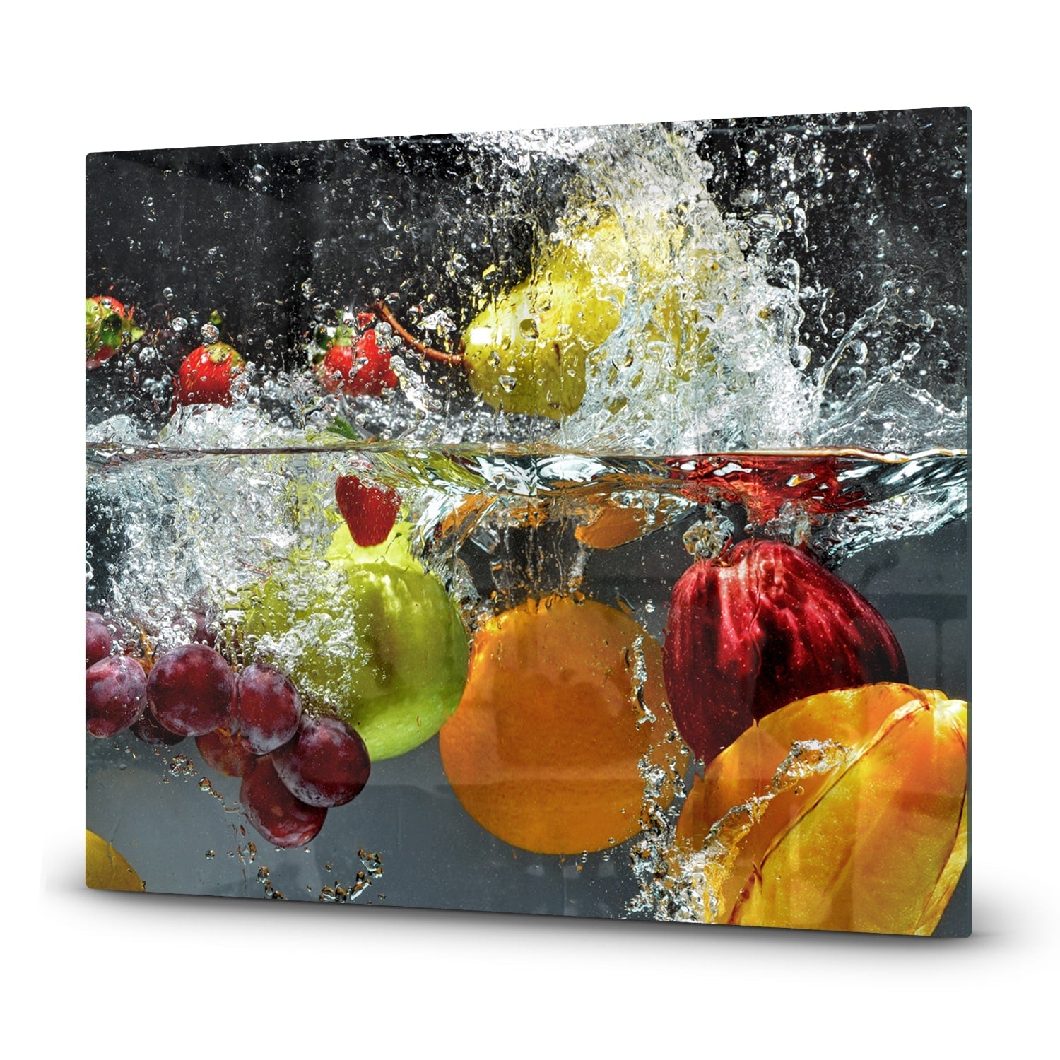 Inductiebeschermer - Gehard Glas - Fruit en groenten in het water