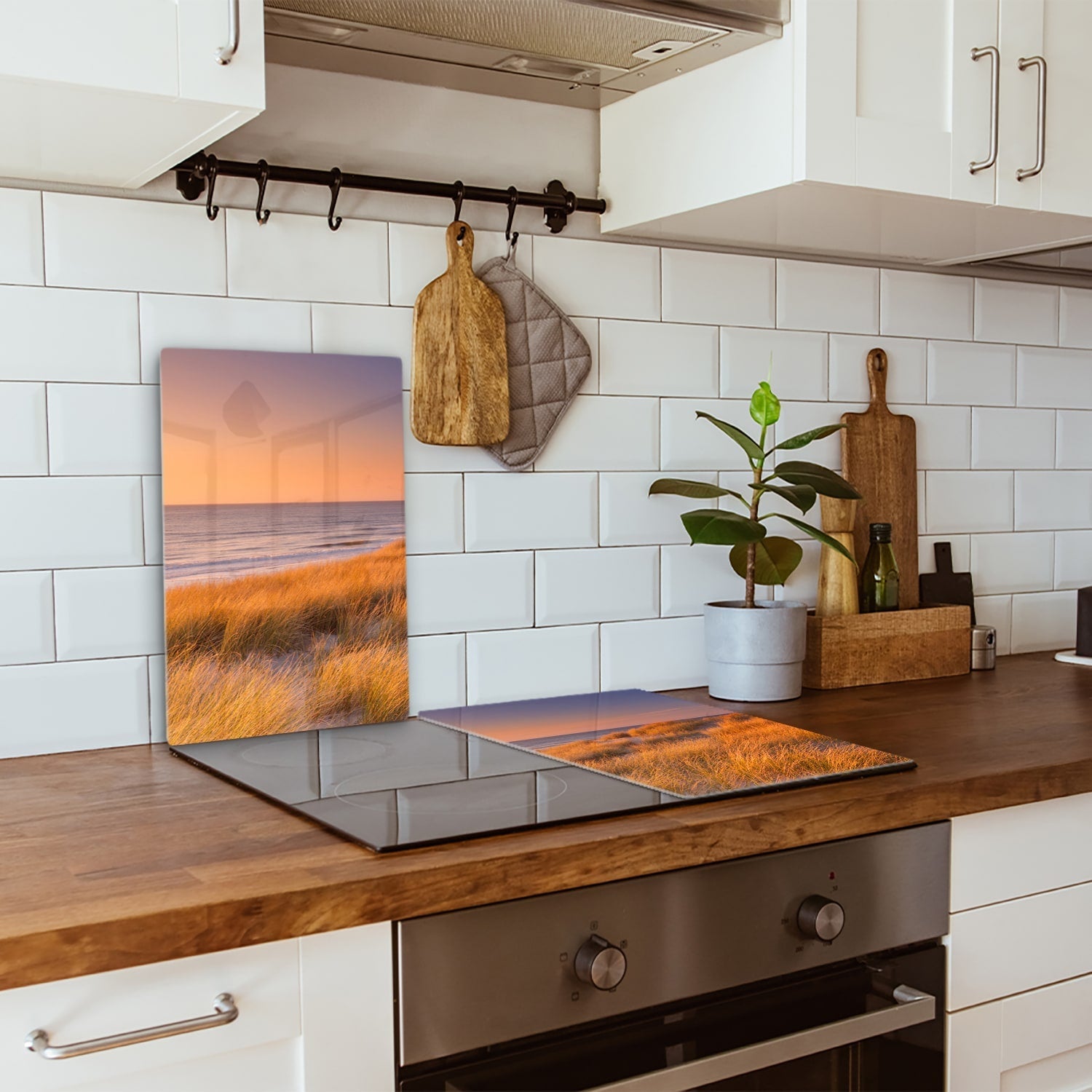 Inductiebeschermer - Gehard Glas - Duinen op Texel