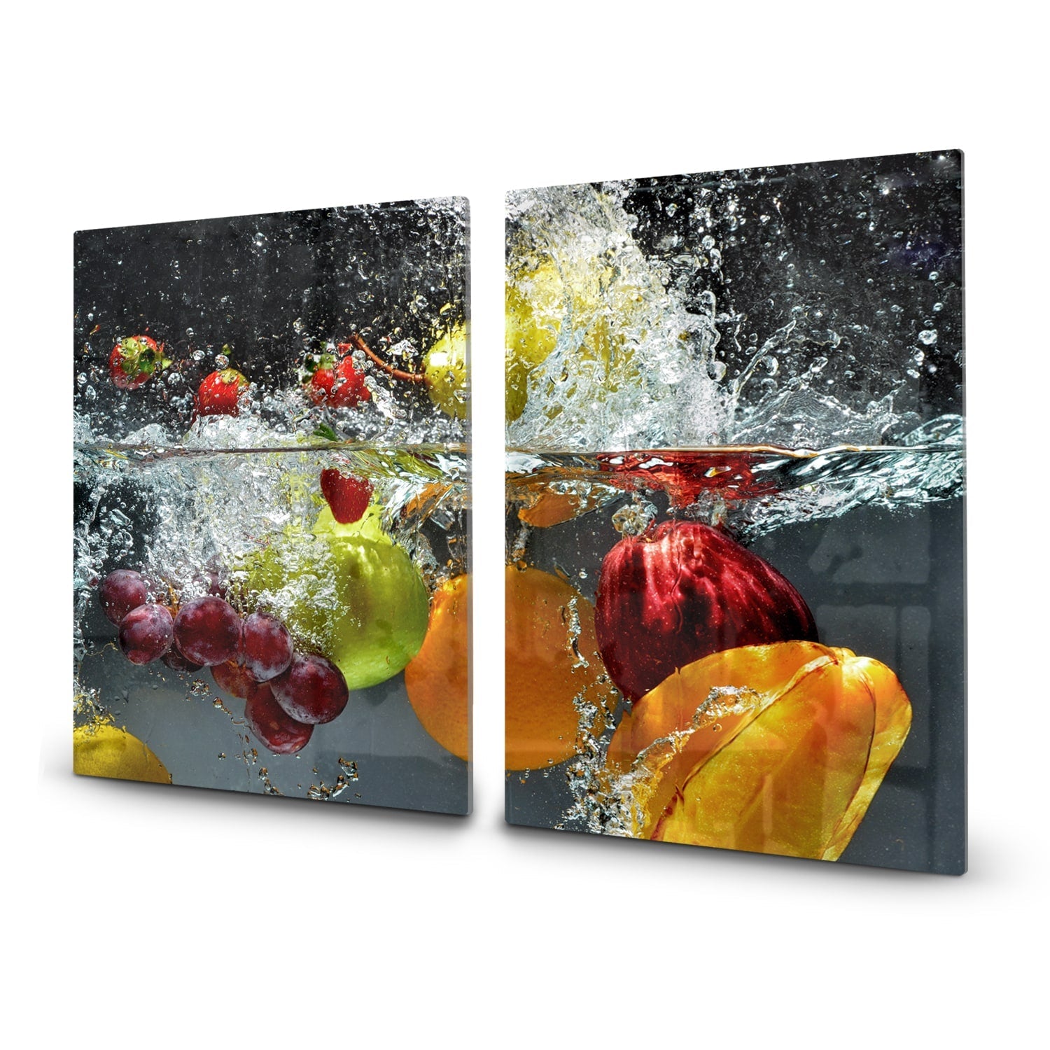 Inductiebeschermer - Gehard Glas - Fruit en groenten in het water