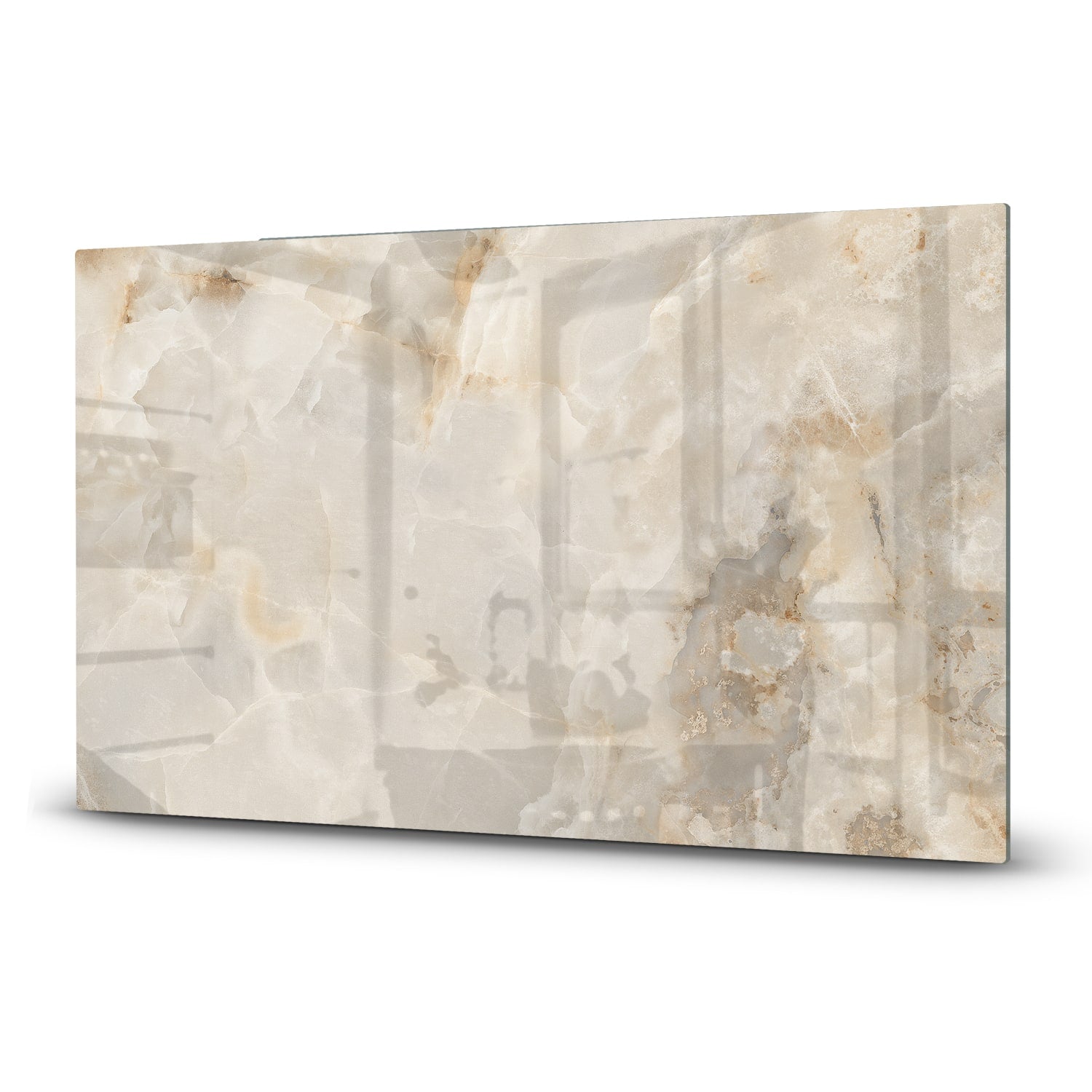 Inductiebeschermer - Gehard Glas - Beige marmer