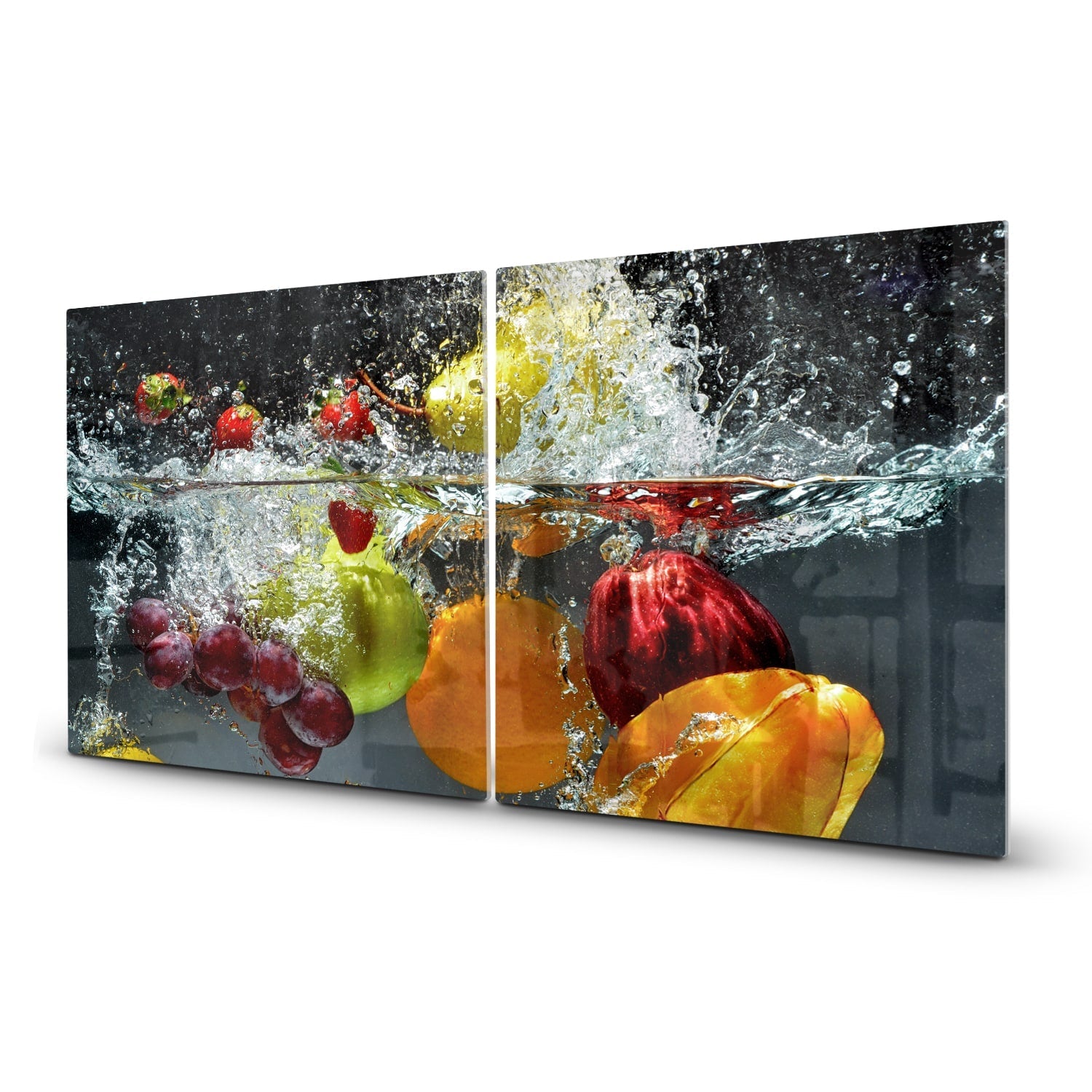 Inductiebeschermer - Gehard Glas - Fruit en groenten in het water