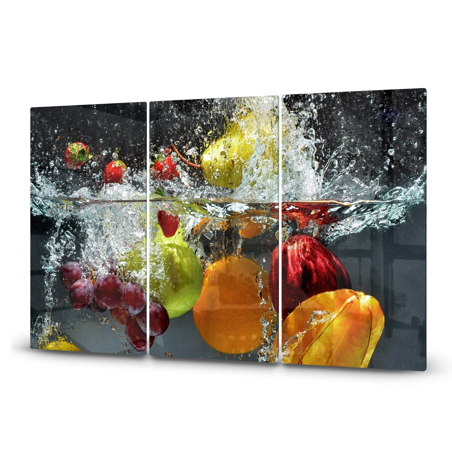 Inductiebeschermer - Gehard Glas - Fruit en groenten in het water