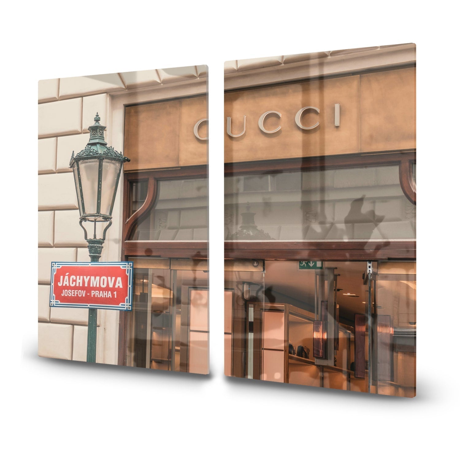 Inductiebeschermer - Gehard Glas - Gucci Winkel Front