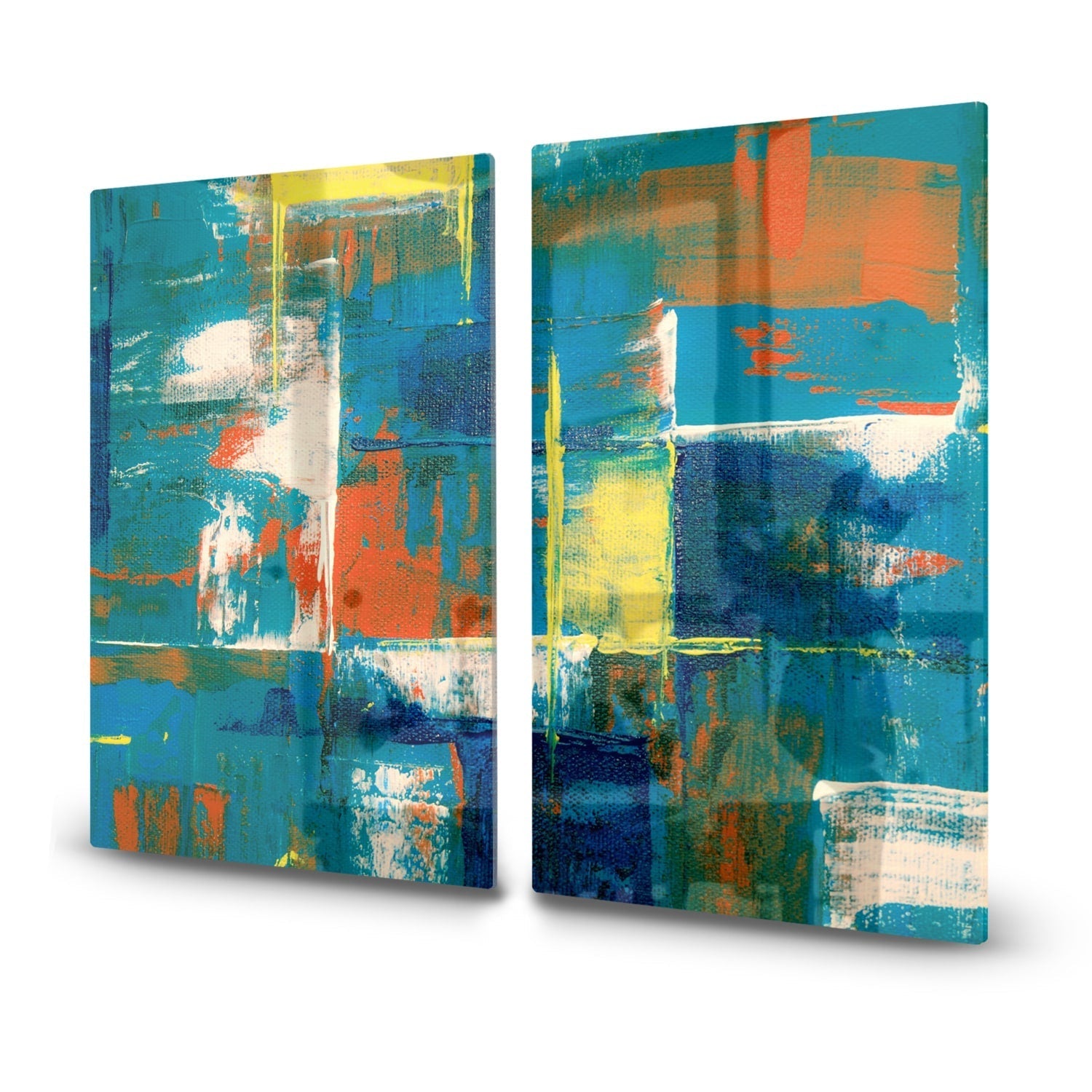 Inductiebeschermer - Gehard Glas - Abstract Canvas