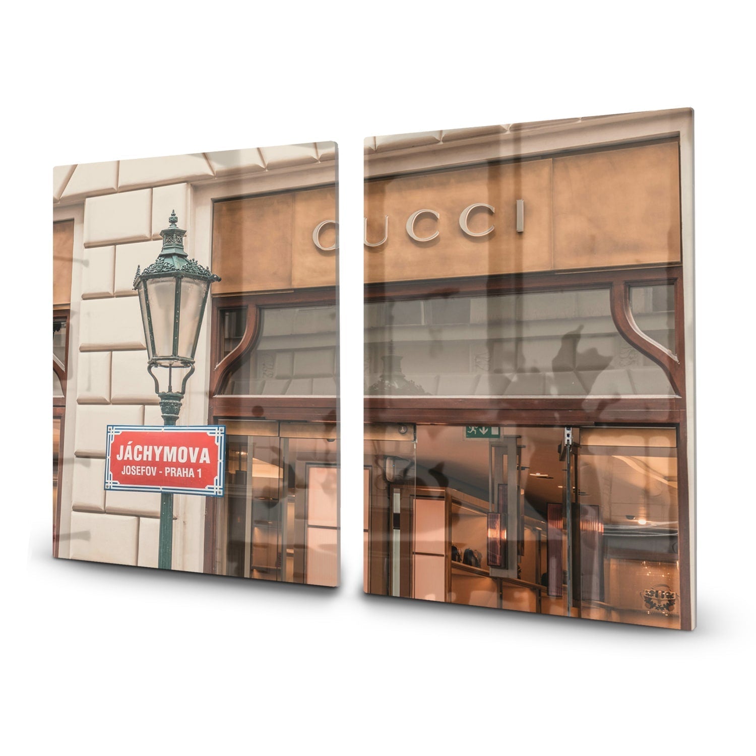 Inductiebeschermer - Gehard Glas - Gucci Winkel Front