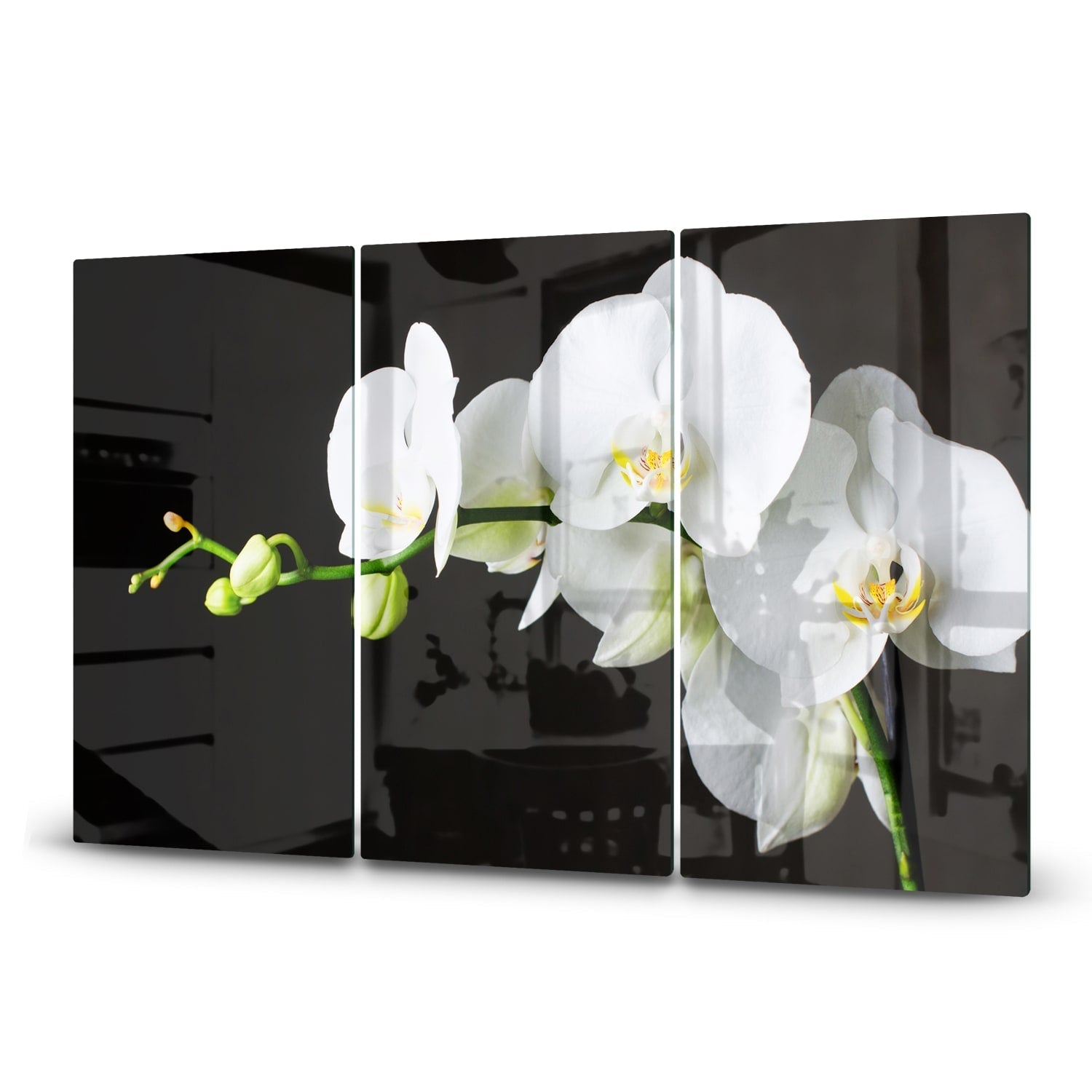 Inductiebeschermer - Gehard Glas - Witte Orchideen