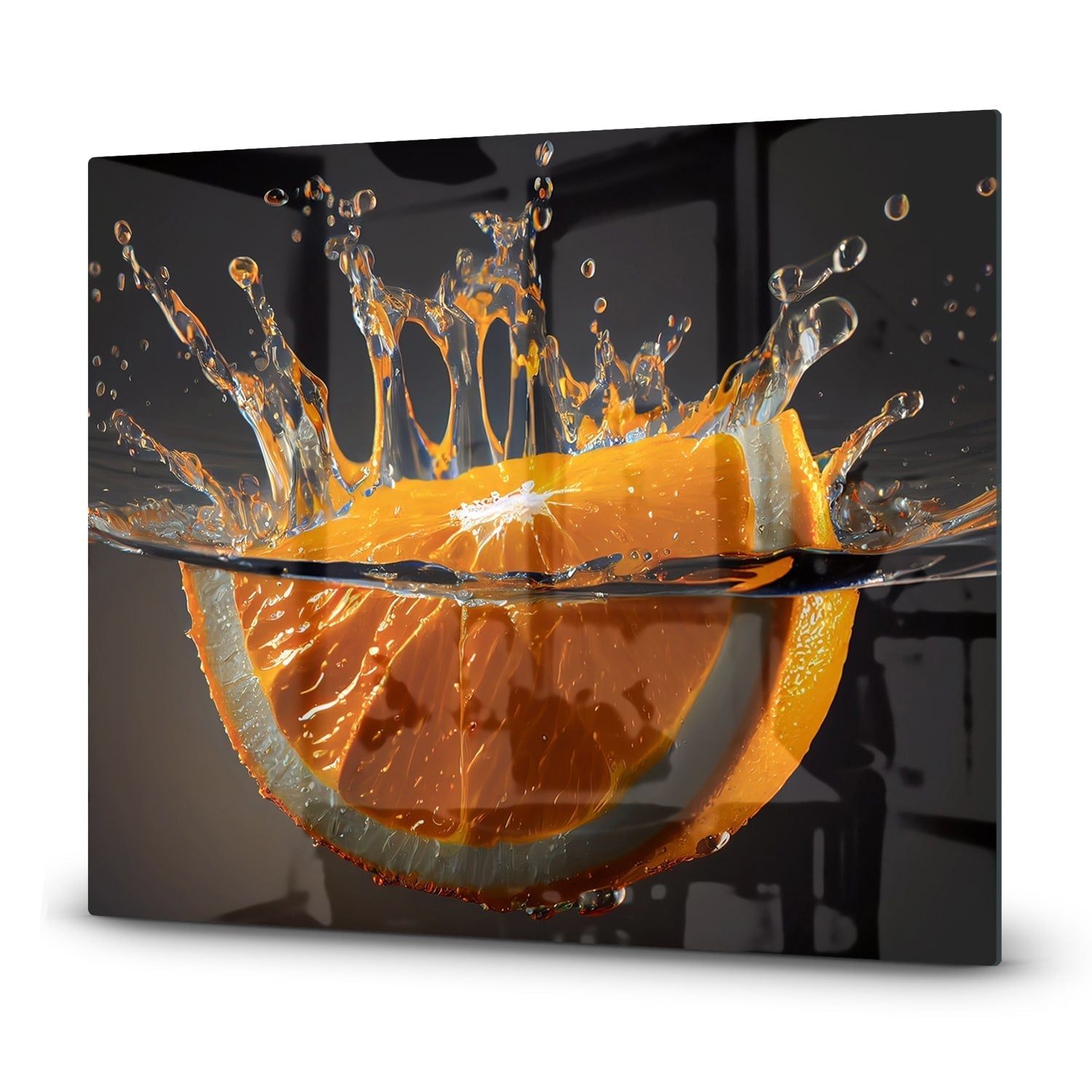 Inductiebeschermer - Gehard Glas - Sinaasappel Splash