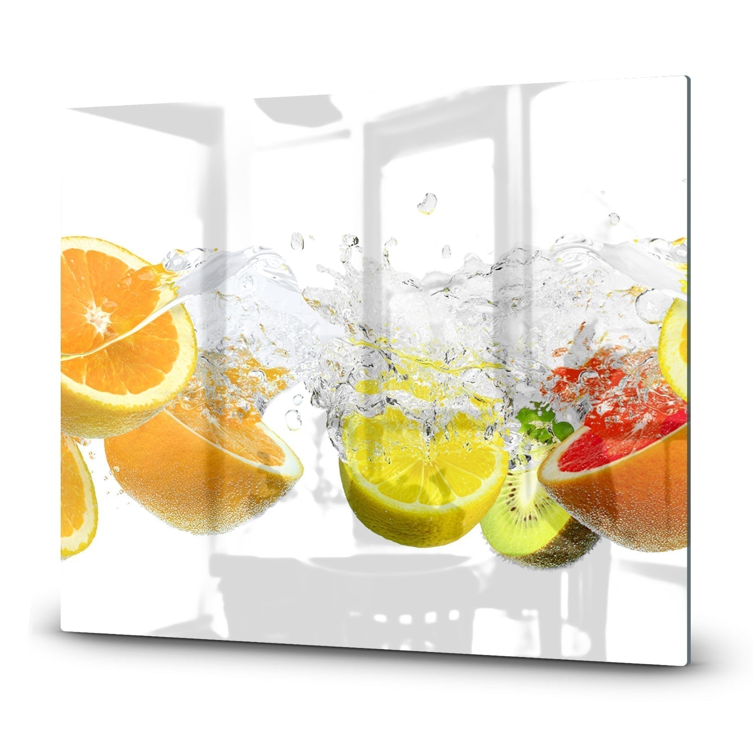 Eigen Afmeting - Inductiebeschermer - Gehard Glas - Fruitmix Splash