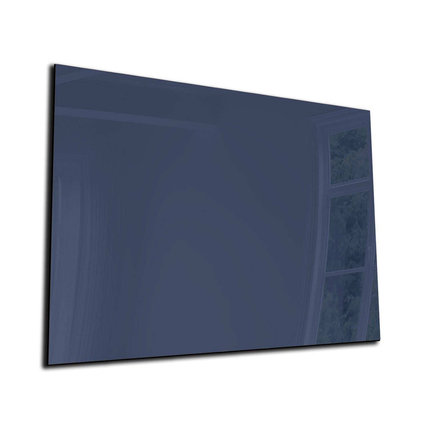 Whiteboard van glas - Magneetbord  - Diverse maten -  MarineBlauw