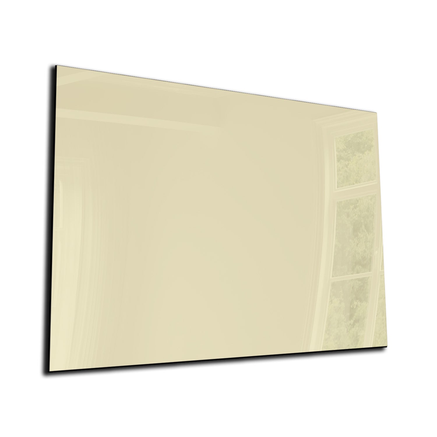 Whiteboard van glas - Magneetbord  - Diverse maten - Beige