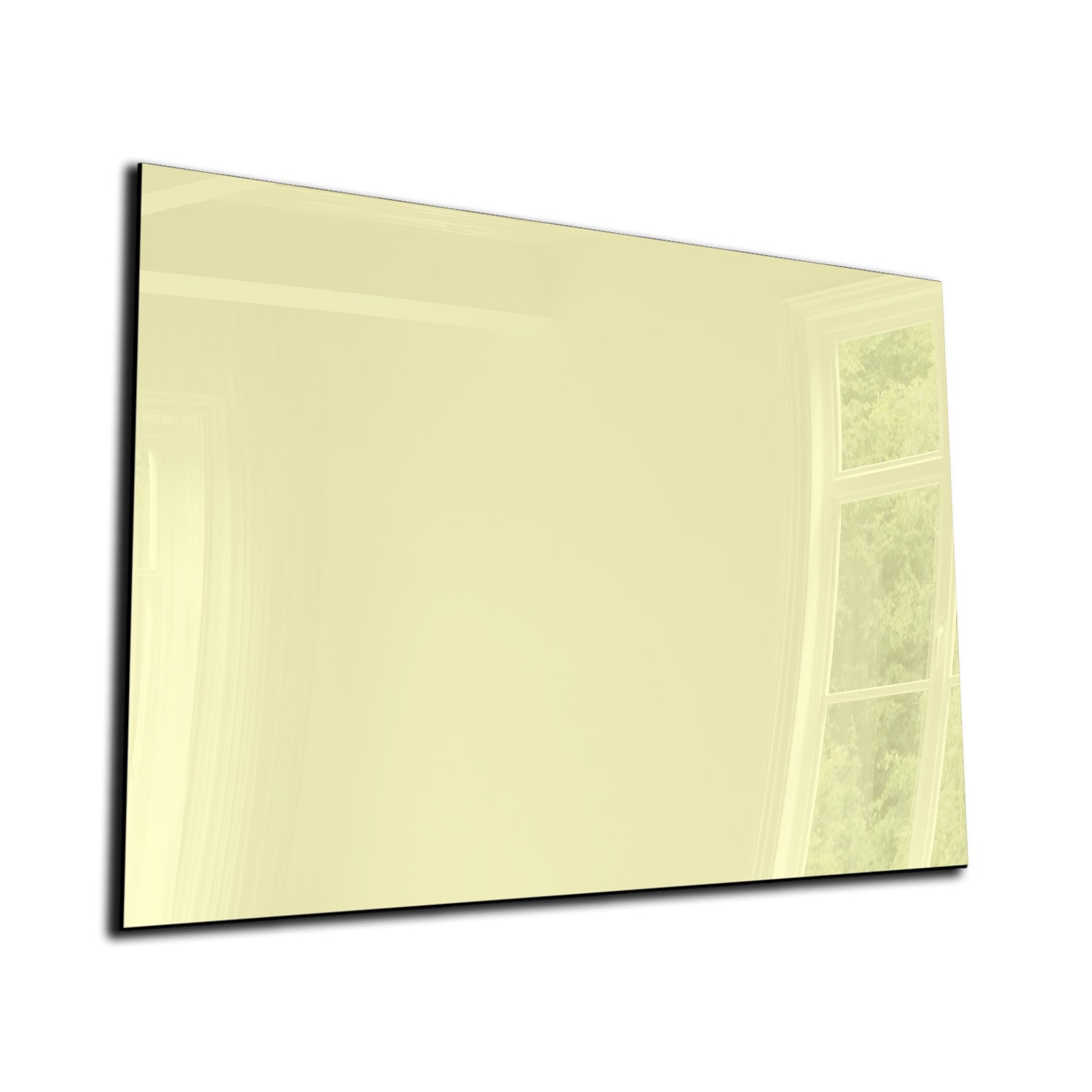 Whiteboard van glas - Magneetbord  - Diverse maten - Creme