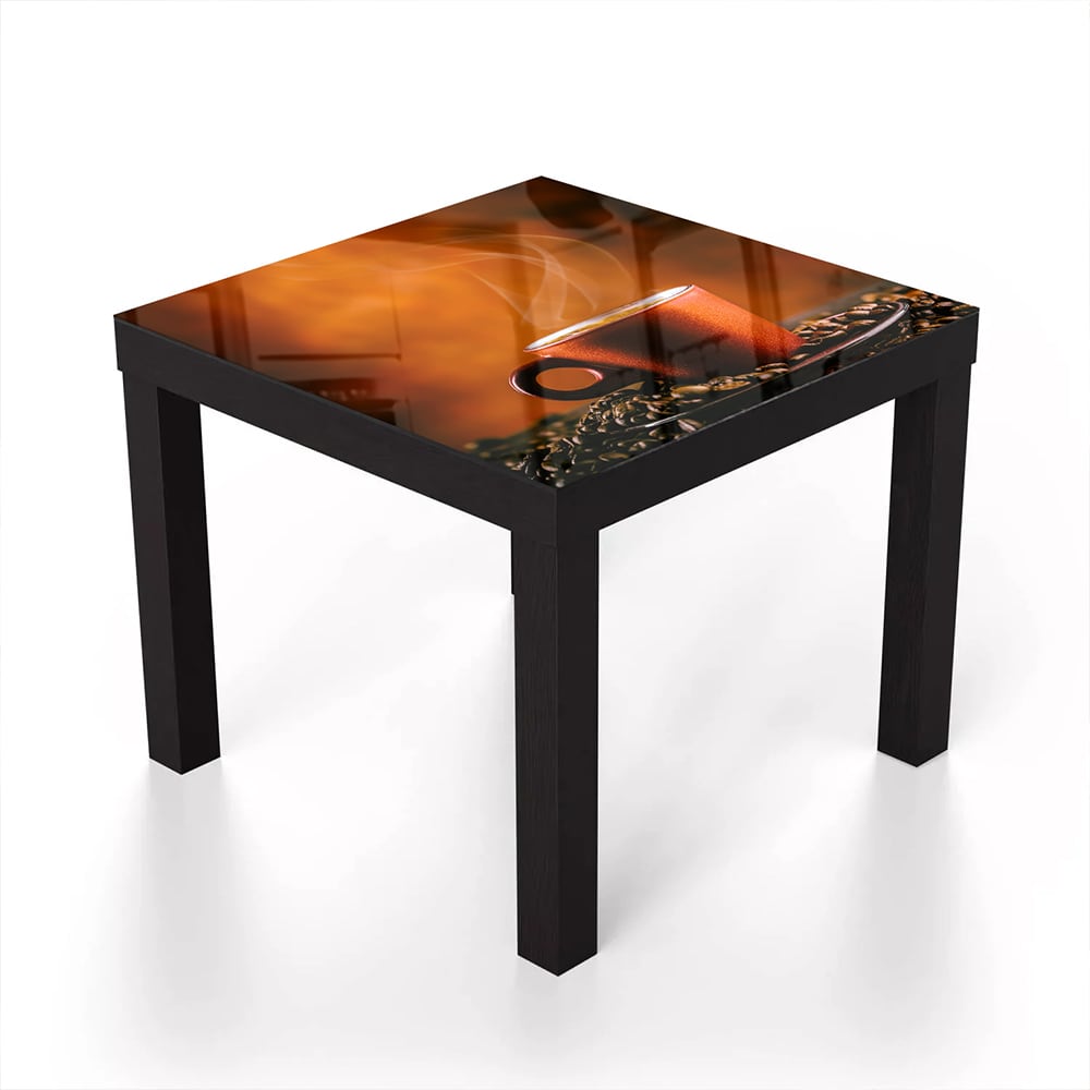 Salontafel 55x55 - Gehard Glas - Koffie Aroma