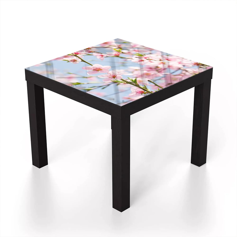 Salontafel 55x55 - Gehard Glas - Lentebloesems