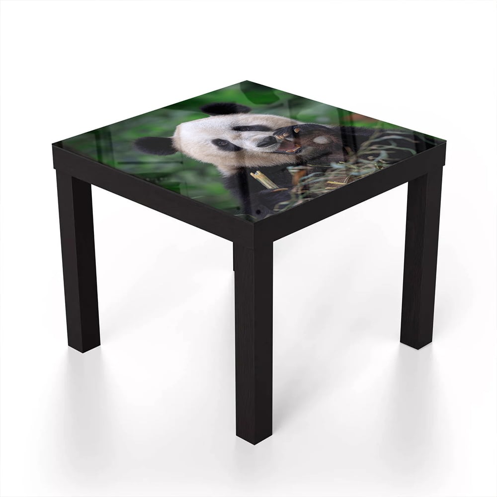 Salontafel 55x55 - Gehard Glas - Blije Panda