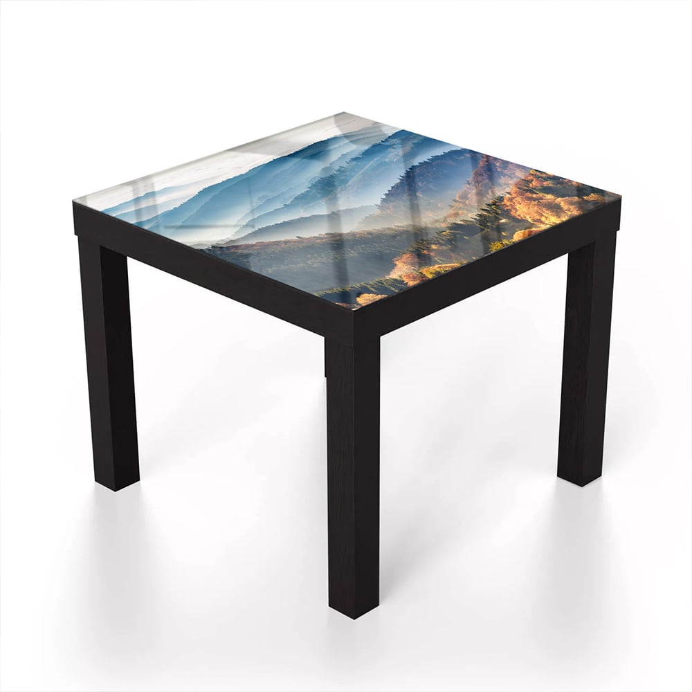 Salontafel 55x55 - Gehard Glas - Bergen Landschap