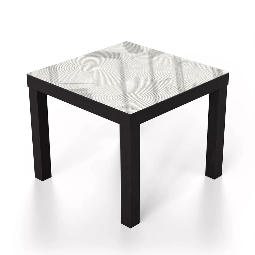 Salontafel 55x55 - Gehard Glas - Zen Patroon