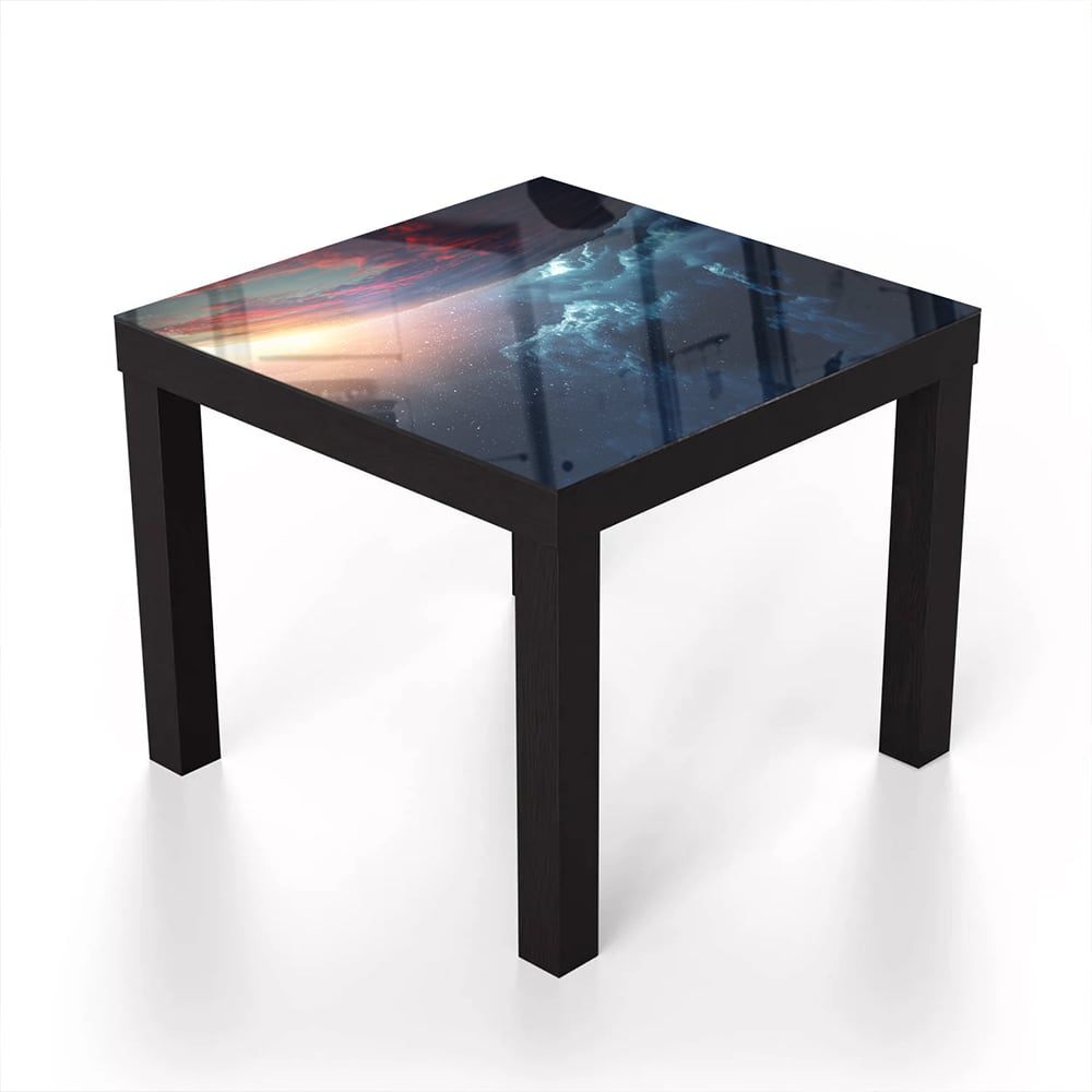 Salontafel 55x55 - Gehard Glas - Baan van de Planeet