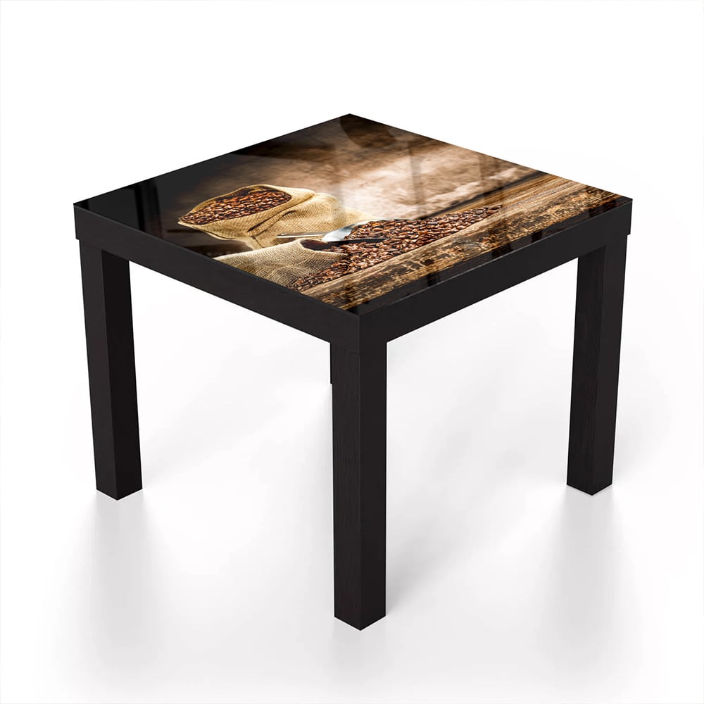 Salontafel 55x55 - Gehard Glas - Aroma van Koffie