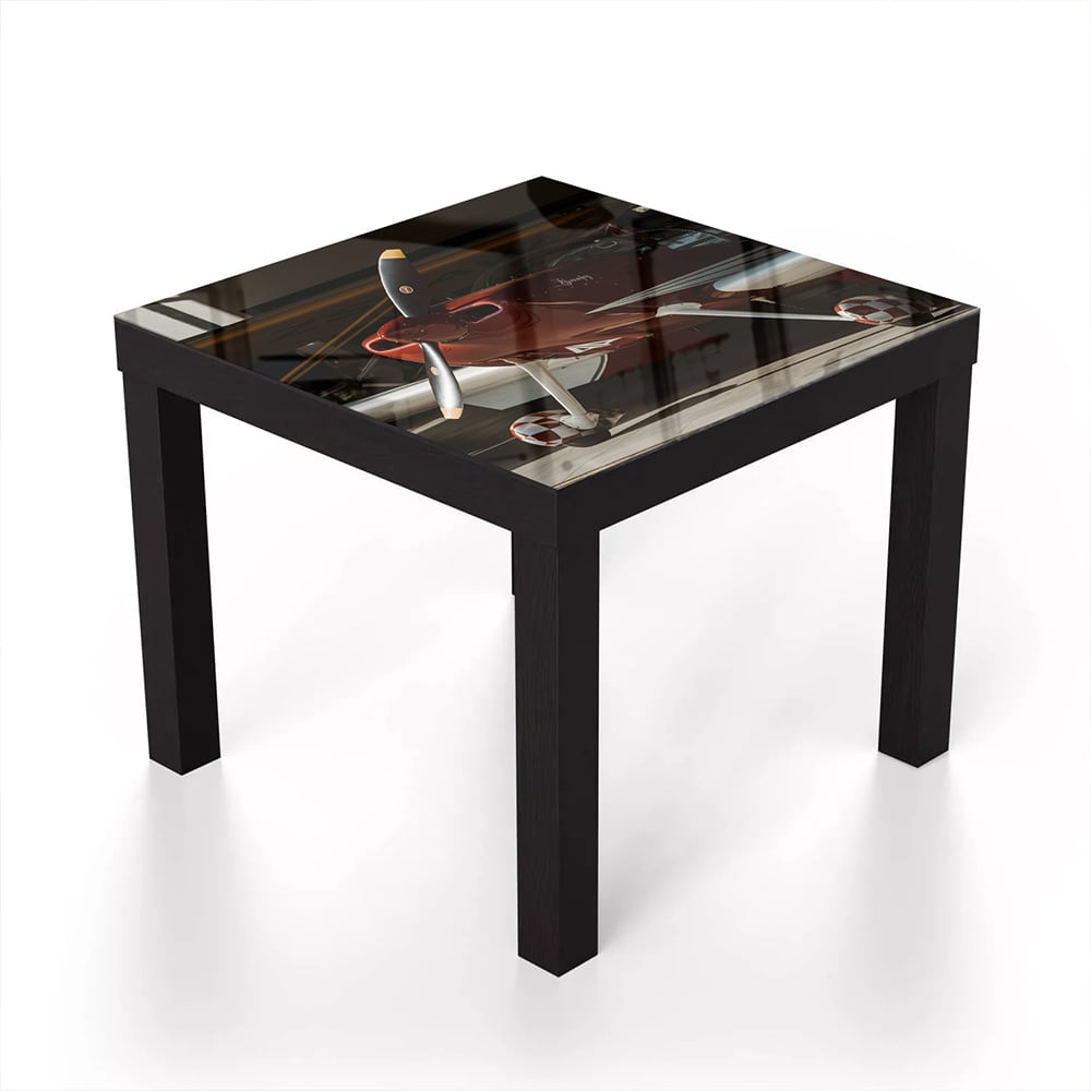 Salontafel 55x55 - Gehard Glas - Sportvliegtuig