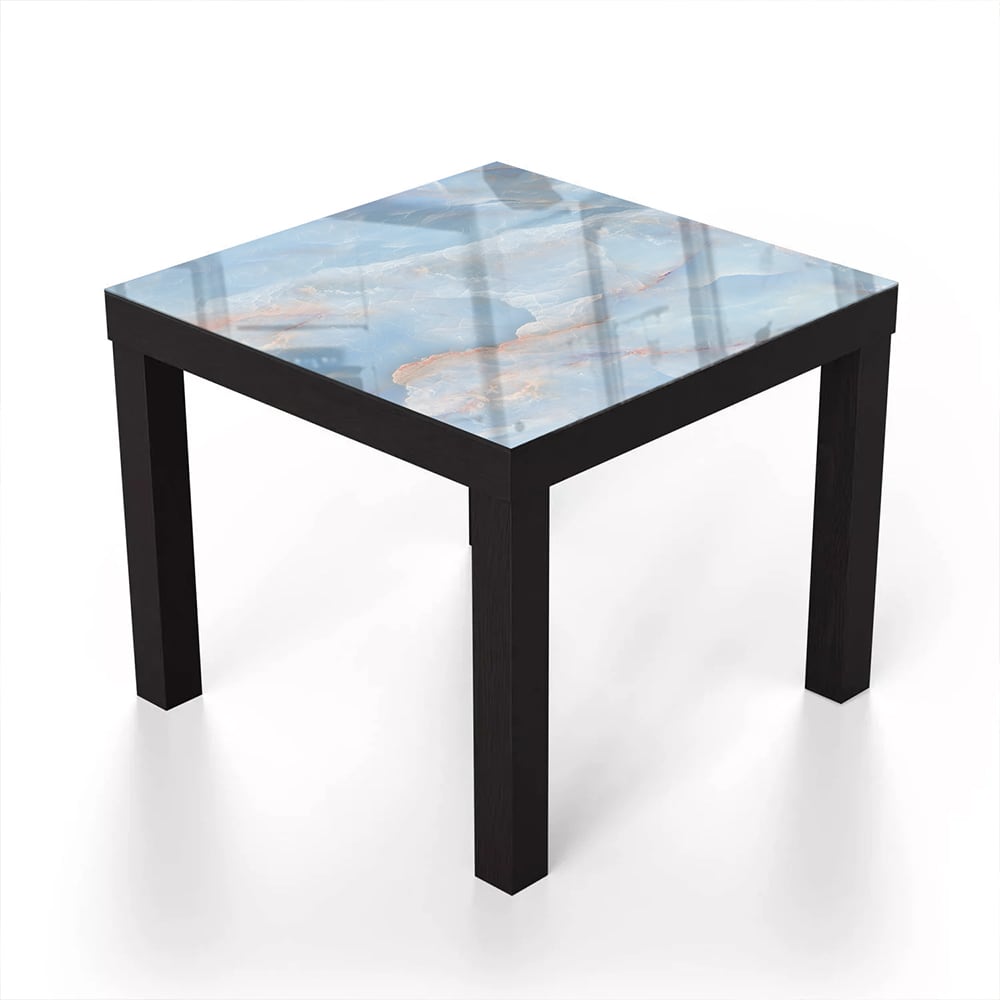 Salontafel 55x55 - Gehard Glas - Hemels Marmer