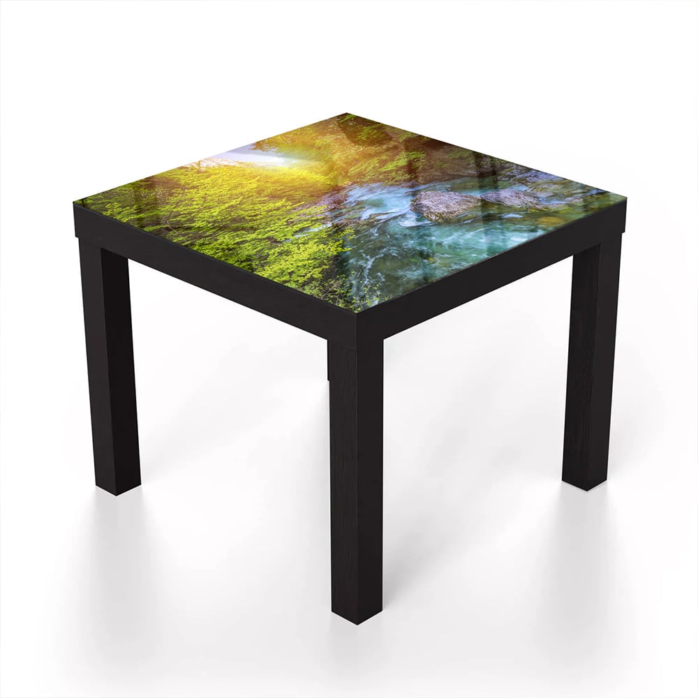 Salontafel 55x55 - Gehard Glas - Kristalhelder Bergwater