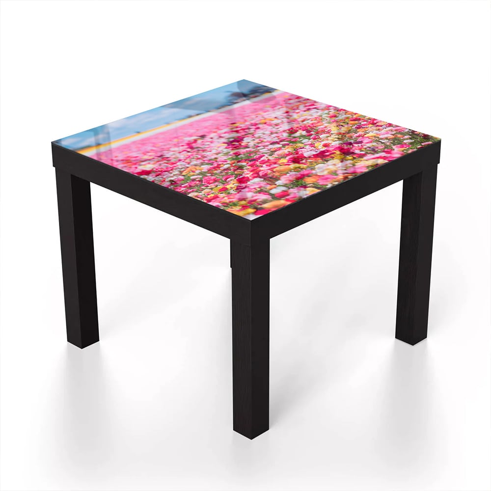 Salontafel 55x55 - Gehard Glas - Zee van Bloemen