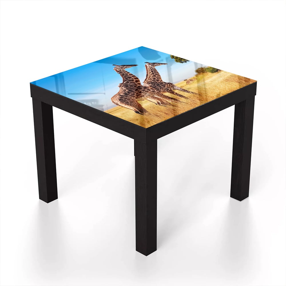 Salontafel 55x55 - Gehard Glas - Giraffen