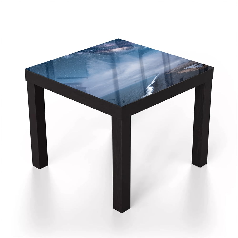 Salontafel 55x55 - Gehard Glas - Melkweg Boven het Strand