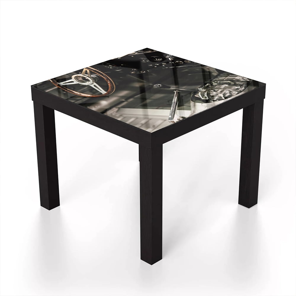 Salontafel 55x55 - Gehard Glas - Auto Interieur Kaal