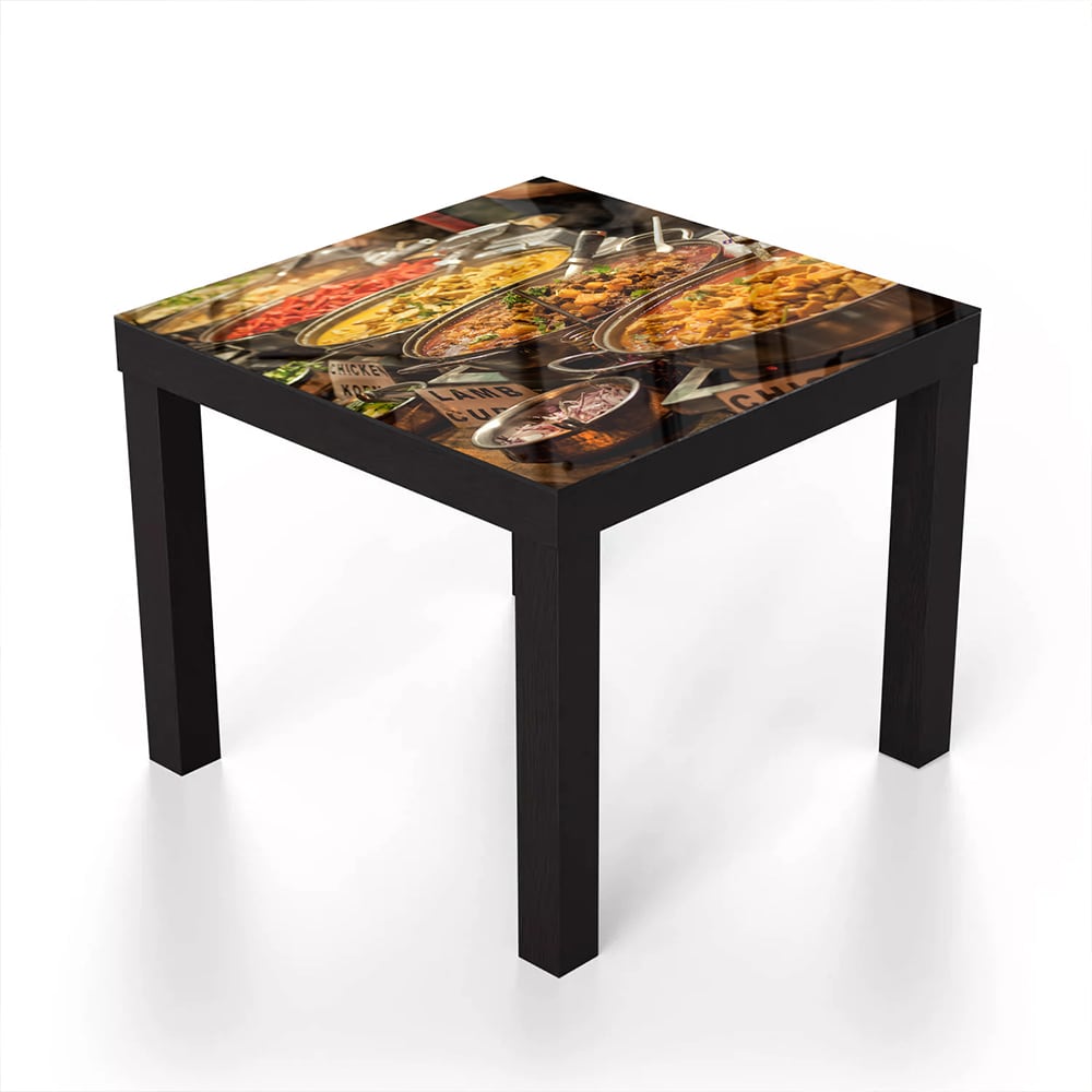 Salontafel 55x55 - Gehard Glas - Smakelijke Gerechten