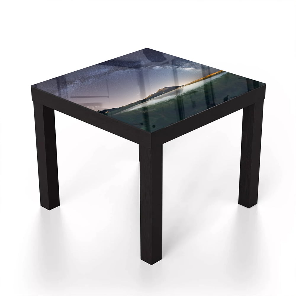 Salontafel 55x55 - Gehard Glas - Melkweg Reflectie