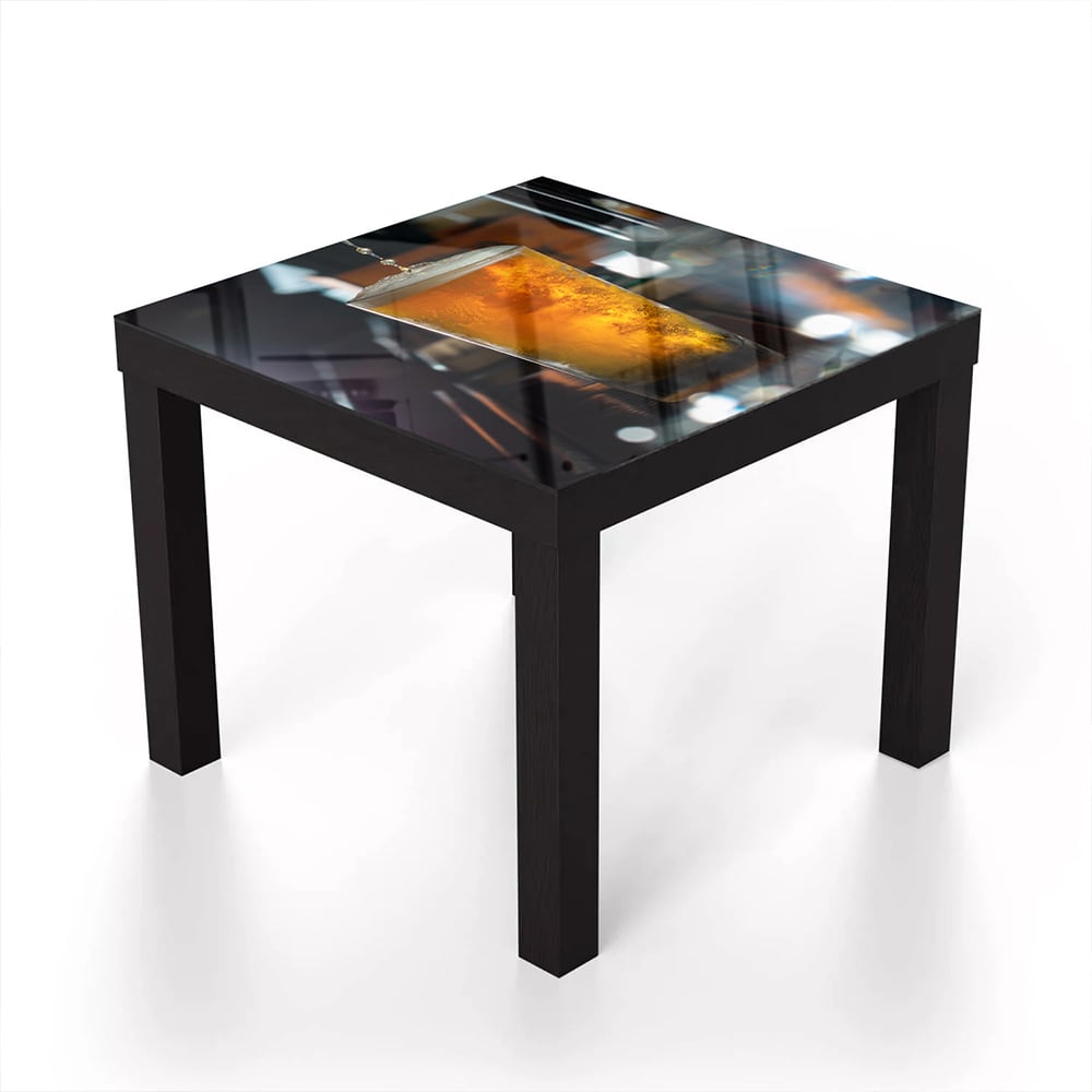 Salontafel 55x55 - Gehard Glas - Vers Getapt Bier