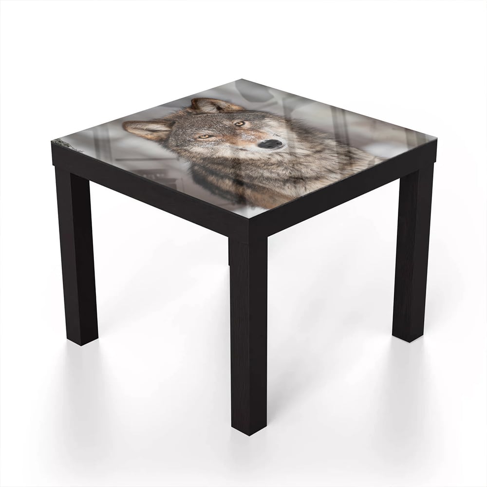 Salontafel 55x55 - Gehard Glas - Grijze Wolf