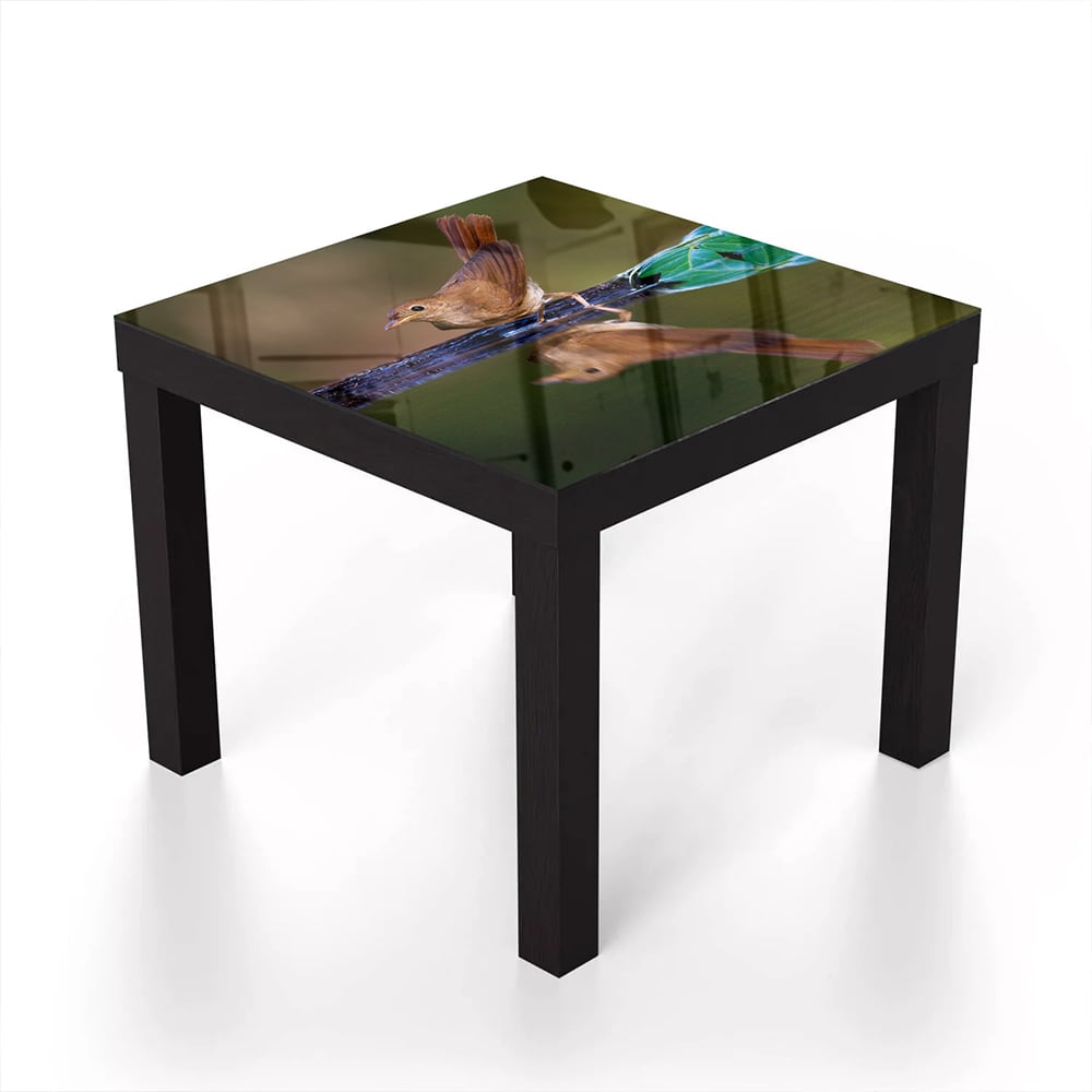 Salontafel 55x55 - Gehard Glas - Nachtegaal