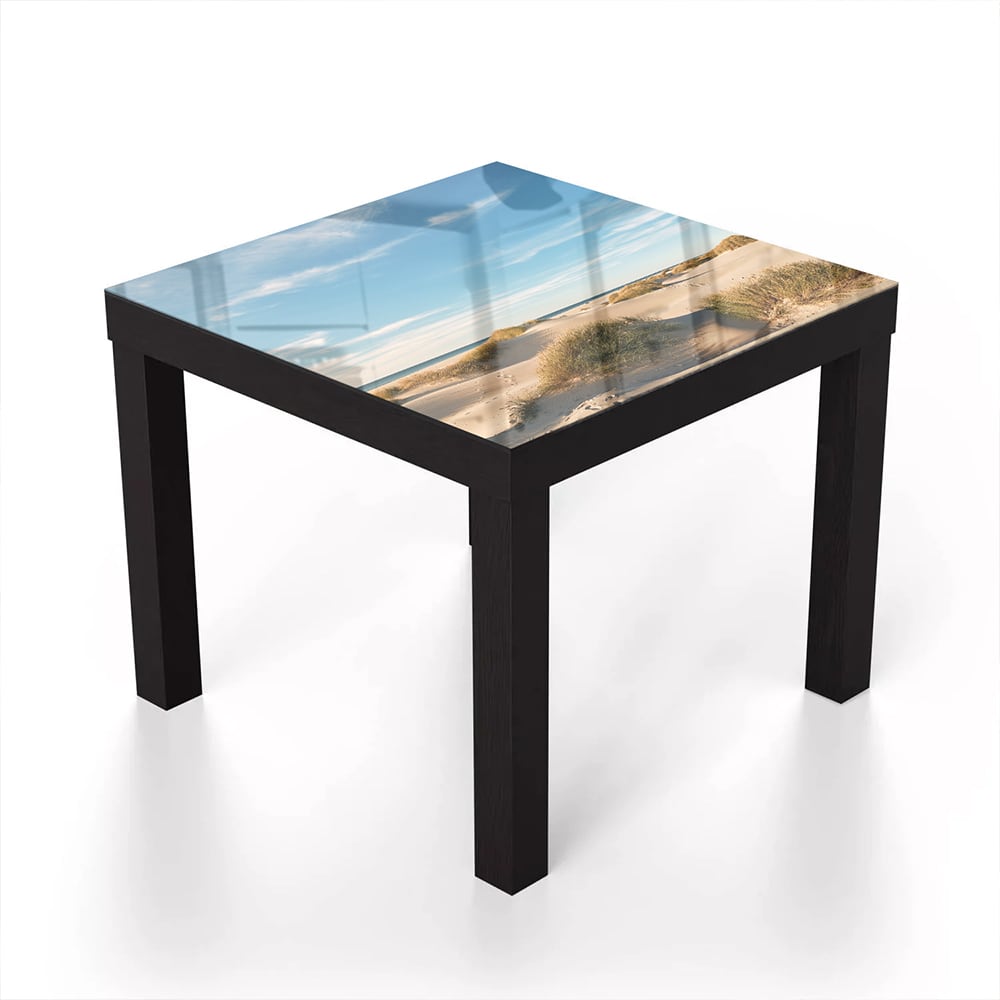 Salontafel 55x55 - Gehard Glas - Duinen bij Deense Kust