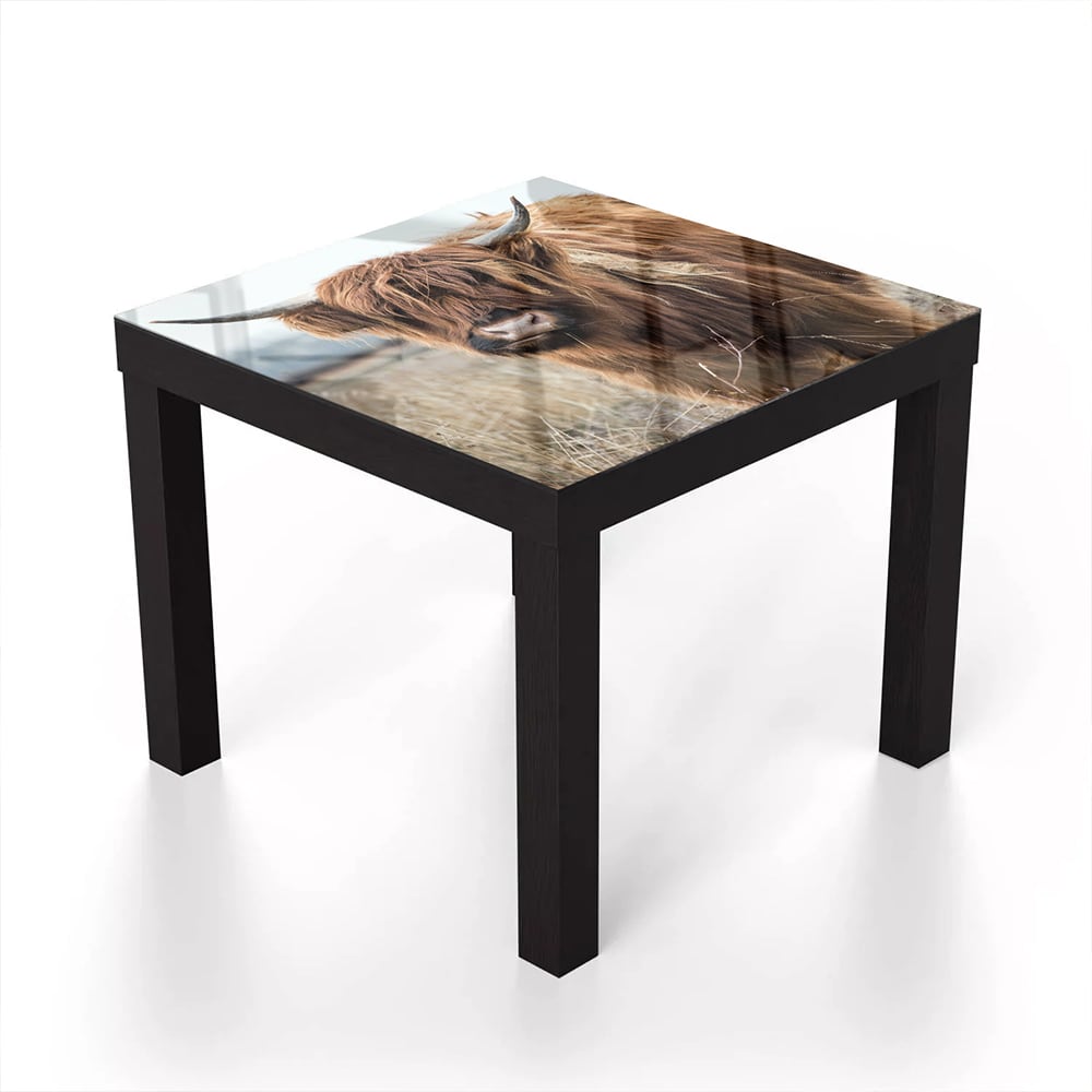 Salontafel 55x55 - Gehard Glas - Wilde Hooglander