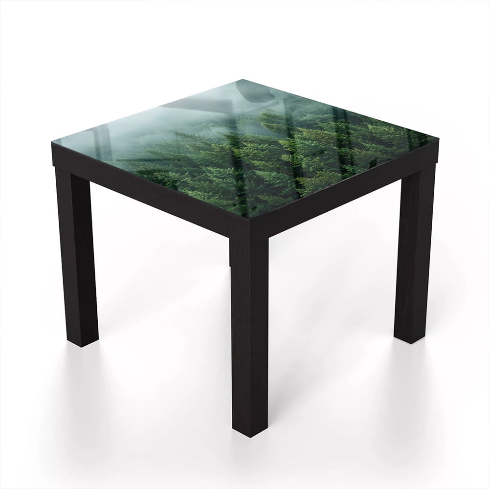 Salontafel 55x55 - Gehard Glas - Dicht Groen Bos